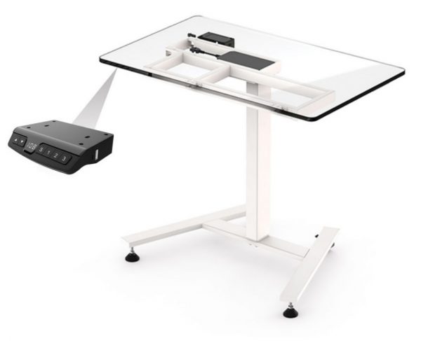 COLUNAS PARA MESA DS1 ESTÚDIO - BRANCA